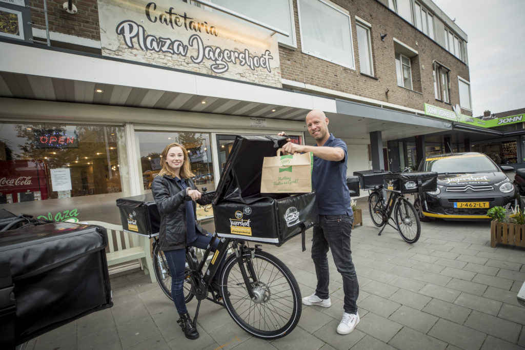 GPS tracking bij Plaza Jagershoef