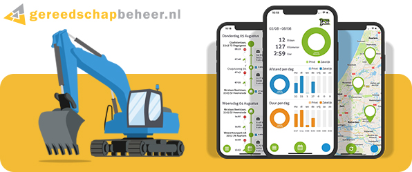 gereedschapbeheer kilometerregistratie