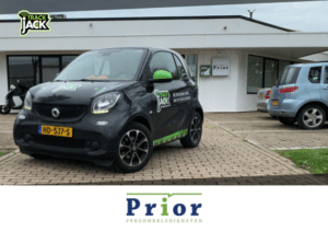 Enregistrement des trajets pour Prior Personeelsdiensten