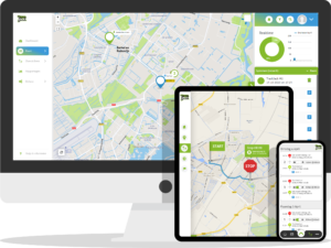 TrackJack GPS tracking online locaties CO2 inzicht